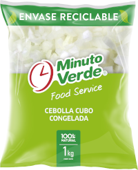 Cebolla Cubo Minuto Verde 1 kg