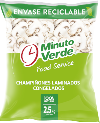 Champiñón Laminado Minuto Verde 1 kg